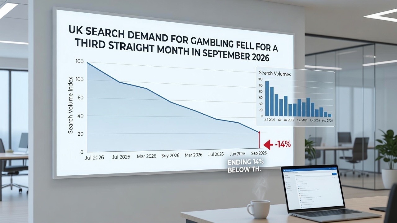 Graph showing decline in UK betting shop numbers from 2012 to 2025