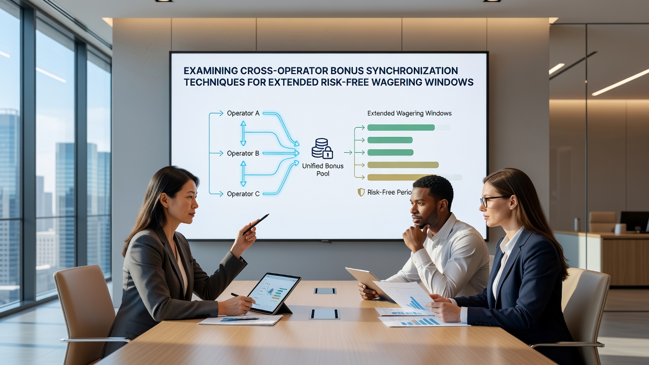 Timeline graphic illustrating overlapping bonus activation periods across different operators