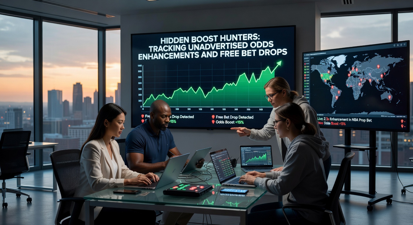 Infographic charting spikes in unadvertised free bet distributions tied to live sports events and user engagement metrics