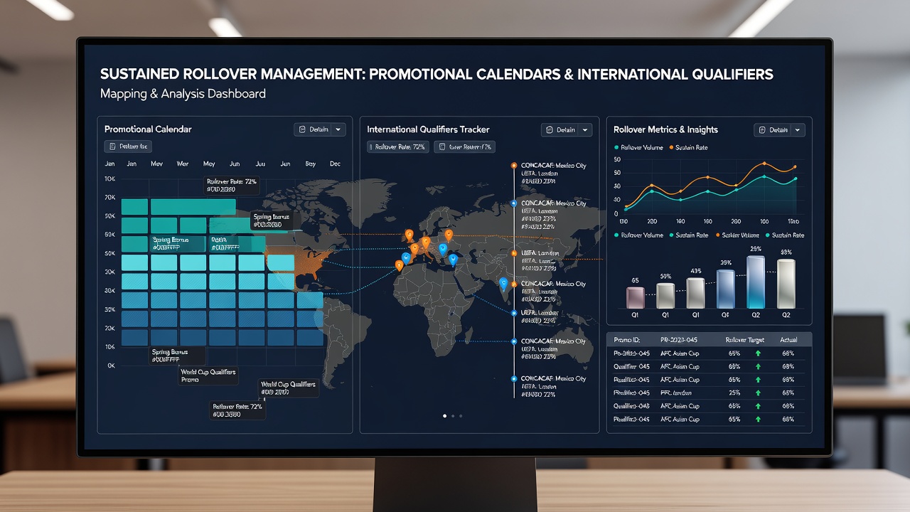 Detailed chart mapping rollover deadlines to specific international qualifier match dates across regions