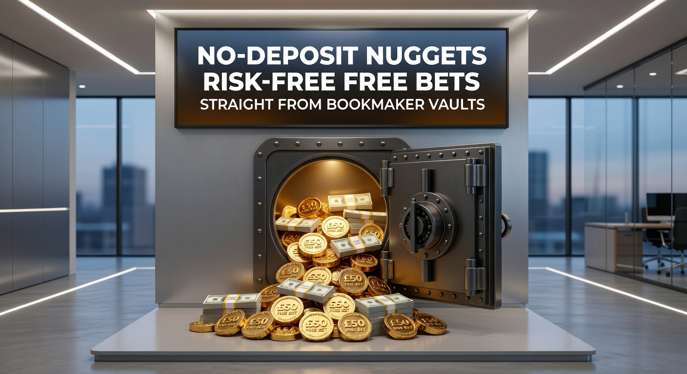 Close-up of a mobile betting app showing an active no-deposit free bet on a live sports event, with odds and wager details visible