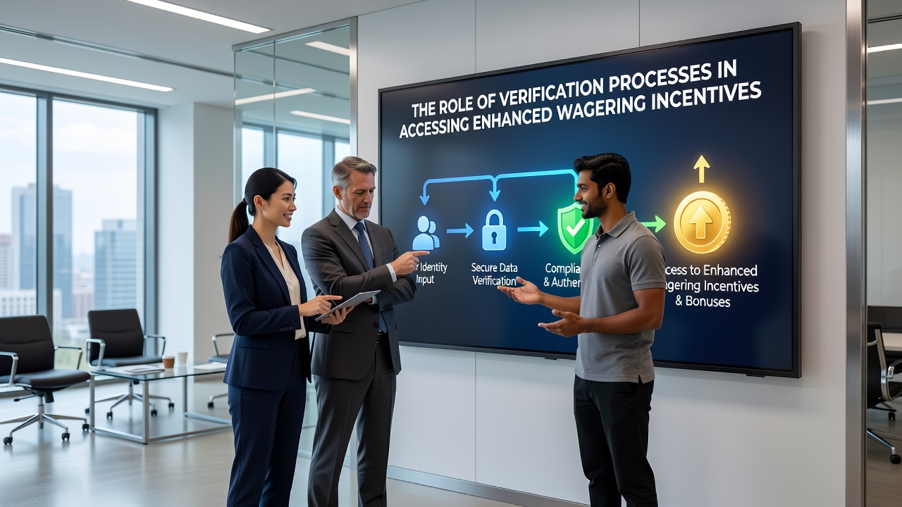 User interface screenshot of a verification dashboard displaying approved documents and active bonus eligibility status